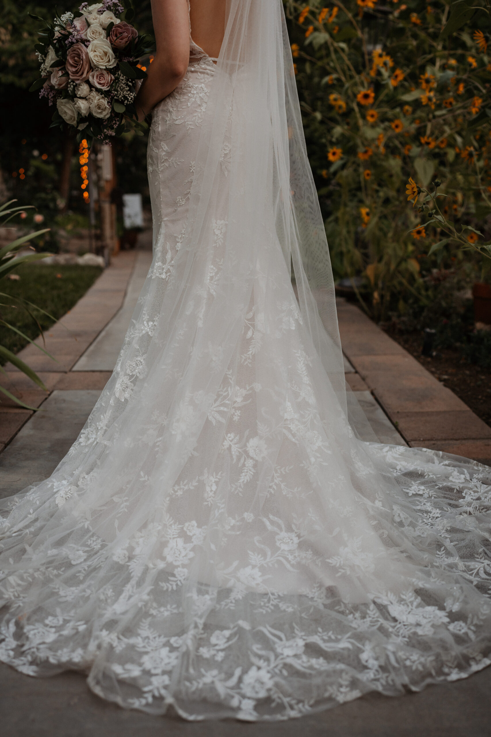 Stunning bridal portrait at the homestead oak glen california