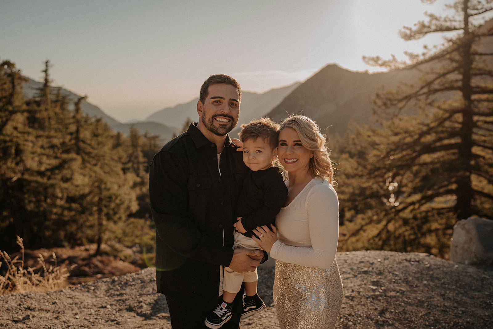 Fall Family session in the mountains at Mt. Baldy