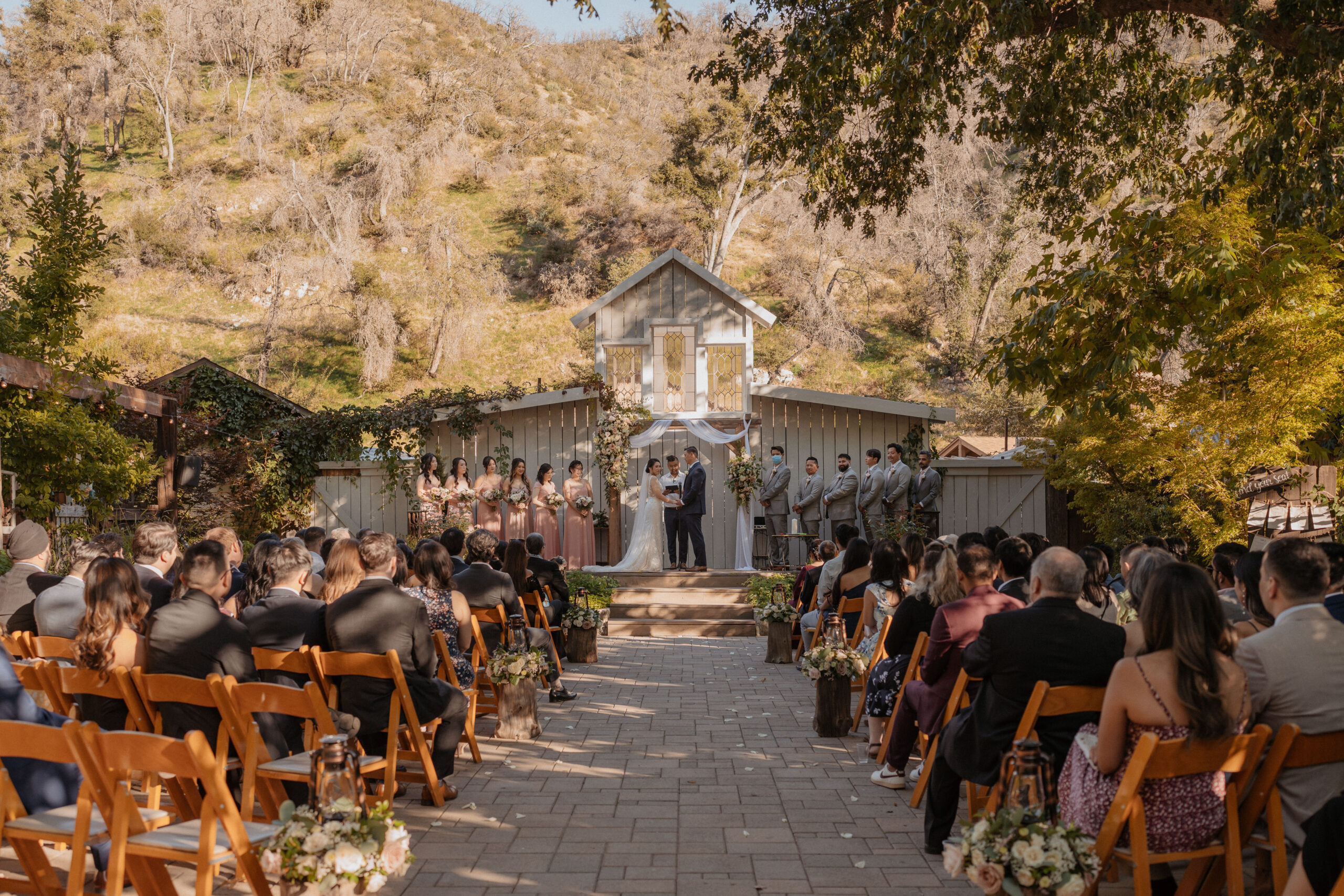 Outdoor Wedding at The Homestead in Oak Glen California