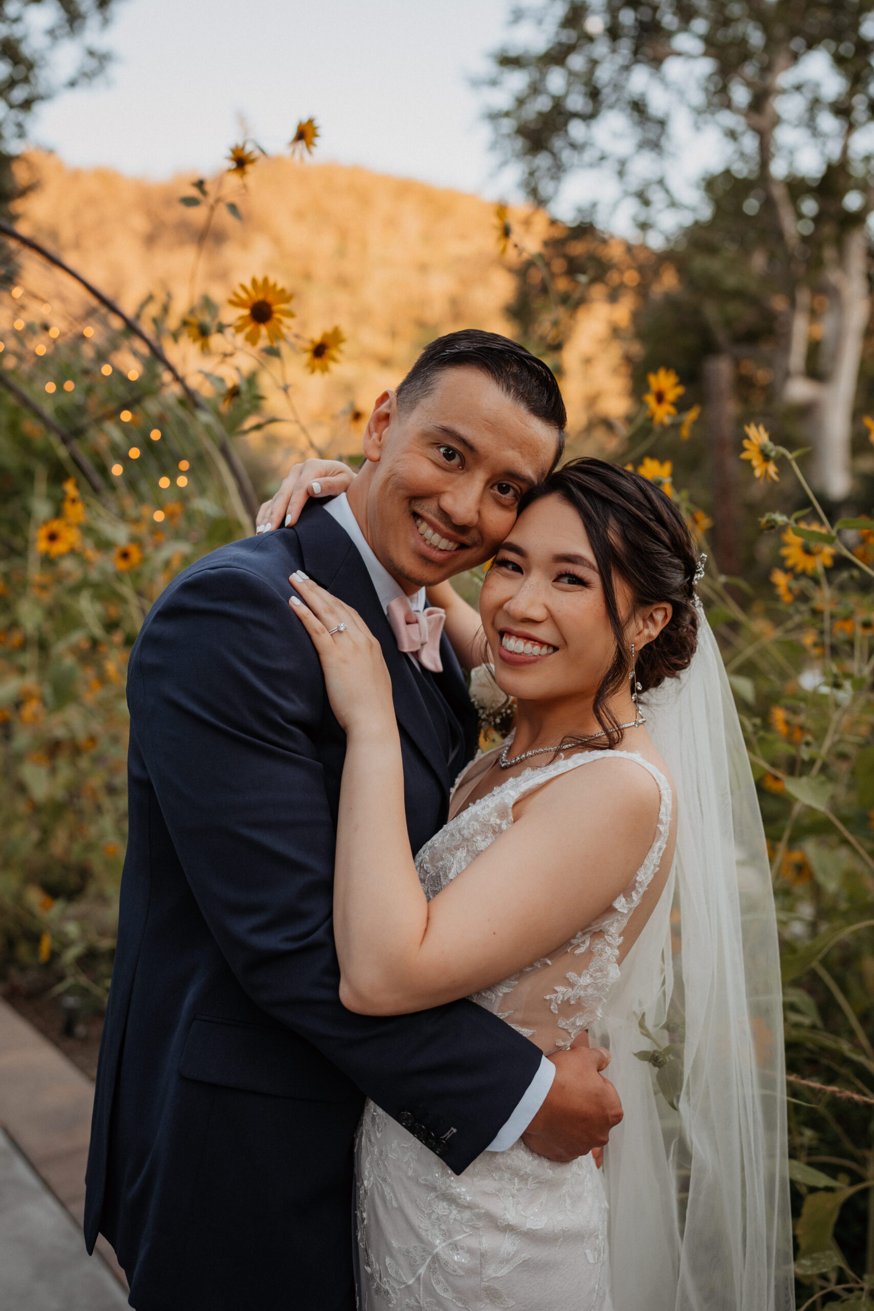 Bride and Groom Portraits at The Homestead